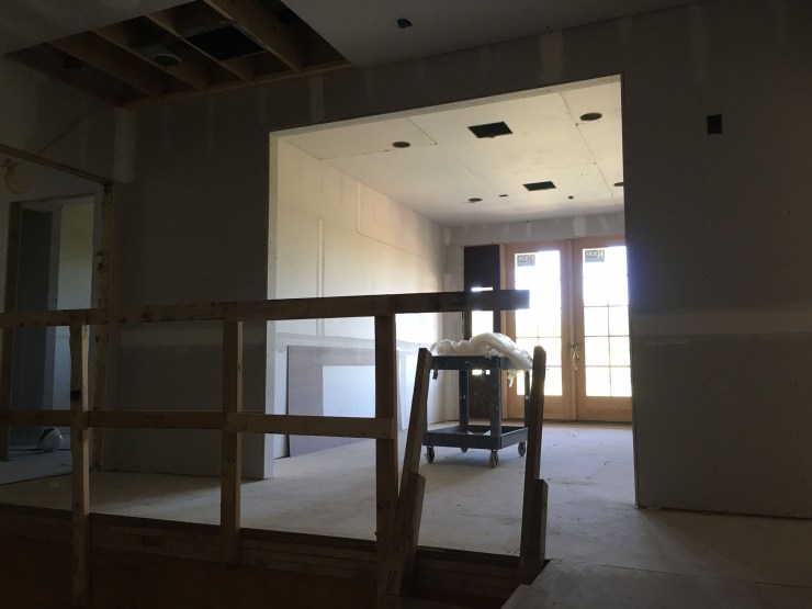 2nd floor study from stairs