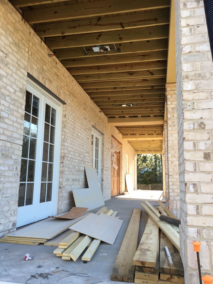 3 April 2016 front porch from KD side